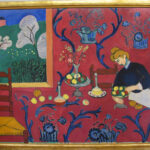 アンリ・マティス《赤い部屋（Stanza in rosso）》1908年 出典: Wikimedia Commons ライセンス: パブリックドメイン