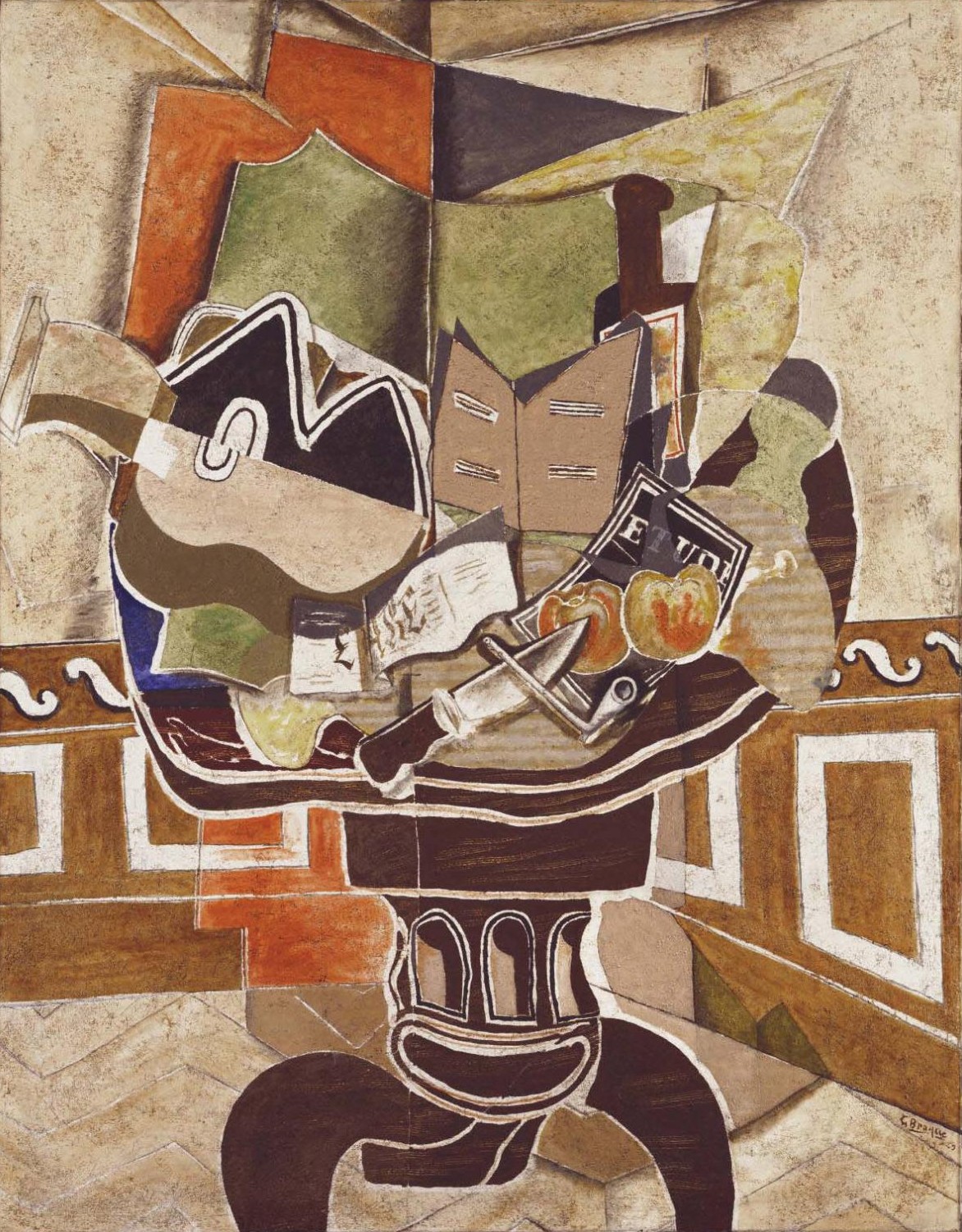 Georges Braque《The Round Table》1929