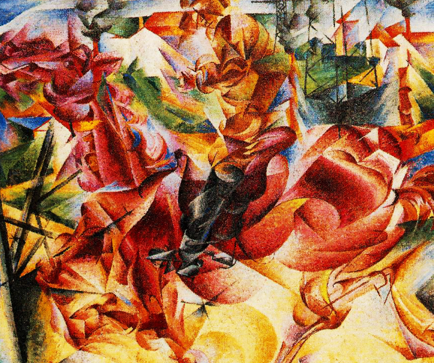 ウンベルト・ボッチョーニ《Elastic》1912