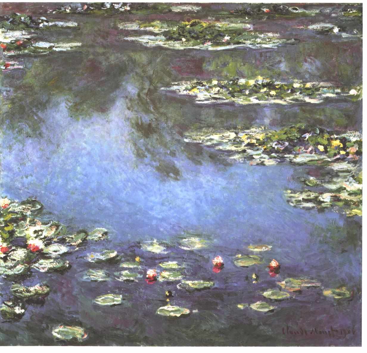 クロード・モネ《睡蓮》1906