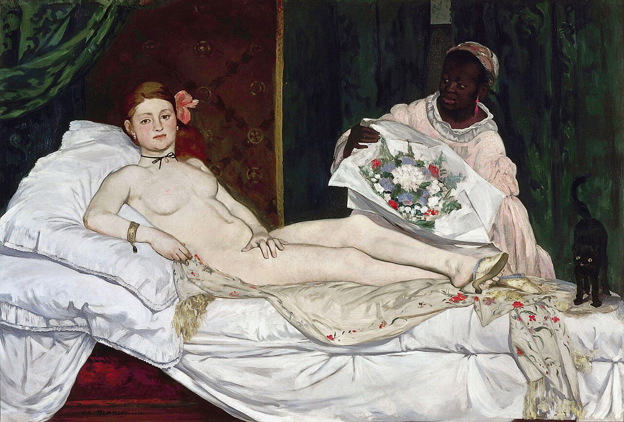 エドゥアール・マネ《オランピア》1863年 オルセー美術館蔵