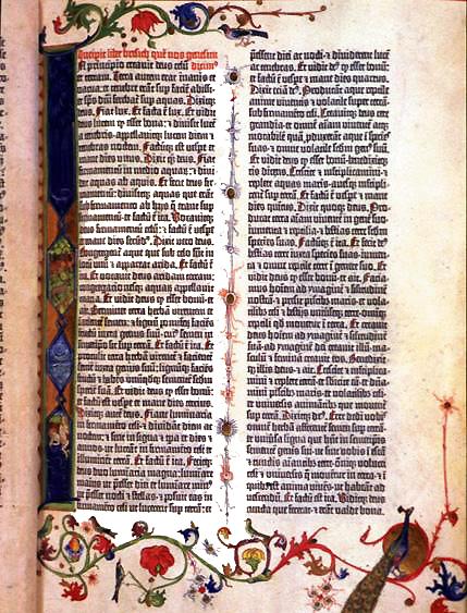 グーテンベルク聖書 1455年頃