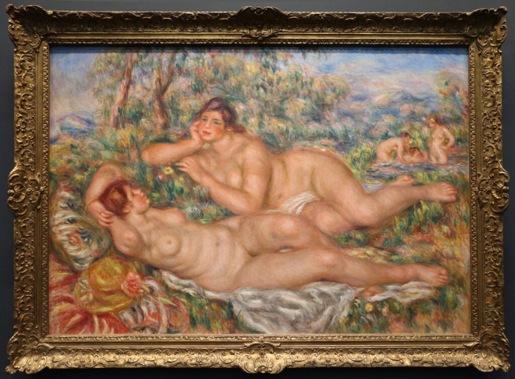 ルノワール《浴女たち》1918-1919年 オルセー美術館蔵