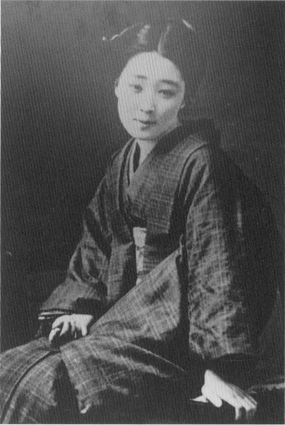 1919年頃のお葉（佐々木カ子ヨ）の写真