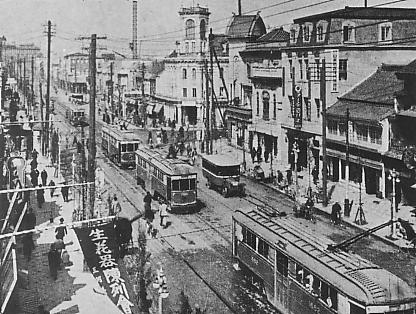 1922年頃の東京・銀座 大正時代の街並み