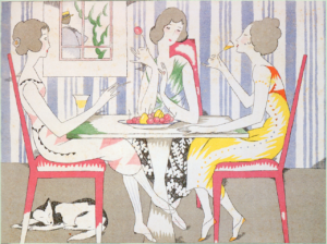 竹久夢二《涼しき装い》1925年