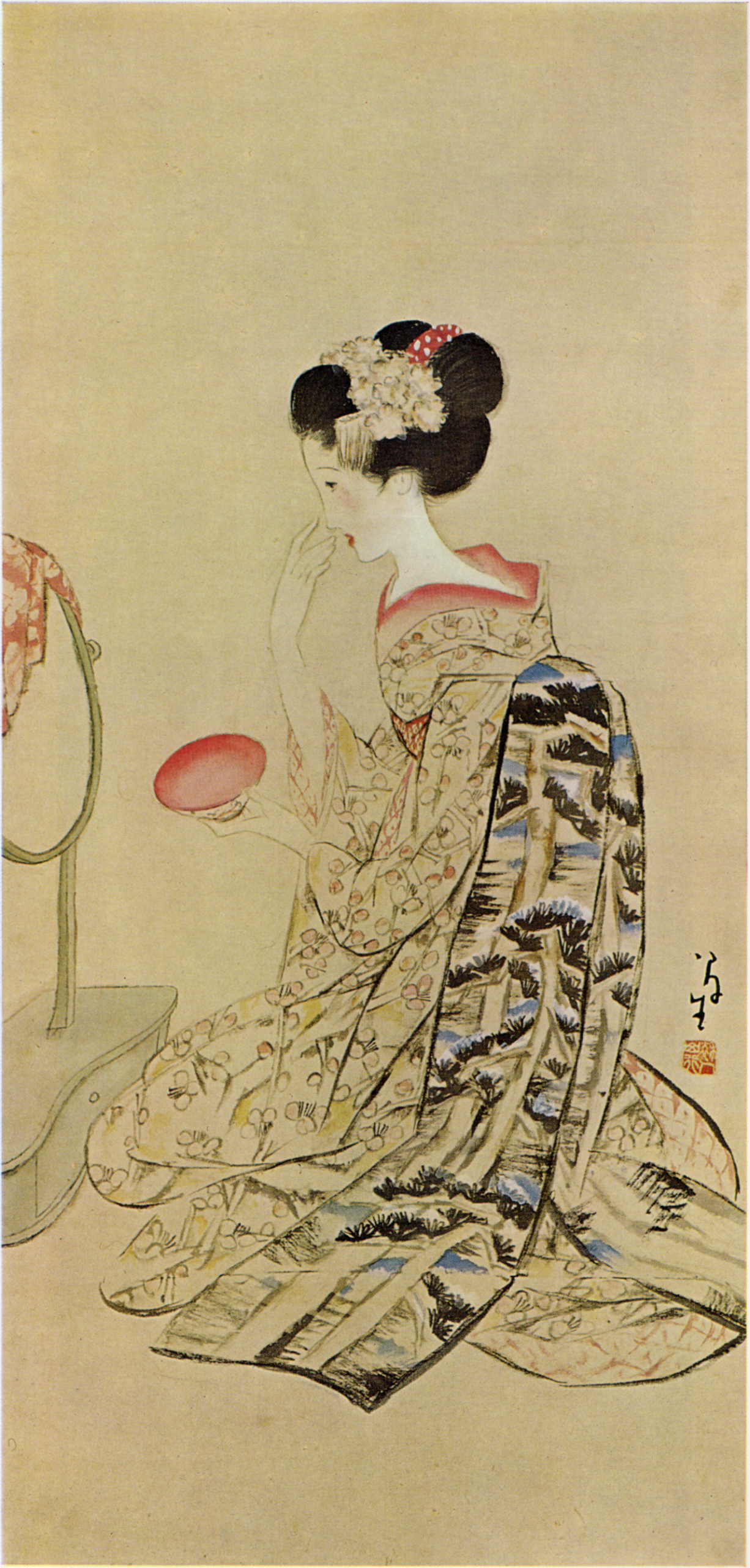 竹久夢二《舞妓》1929年