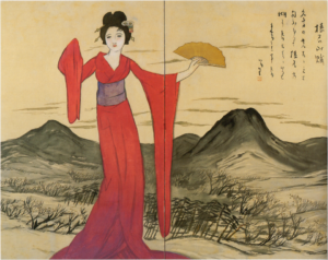 竹久夢二《榛名山賦》1931年