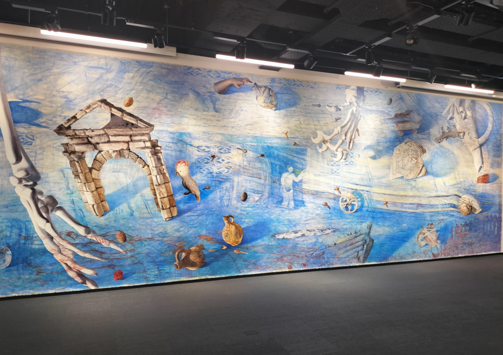 今津景《The Sea is Barely Wrinkled》2025年|UESHIMA MUSEUM
