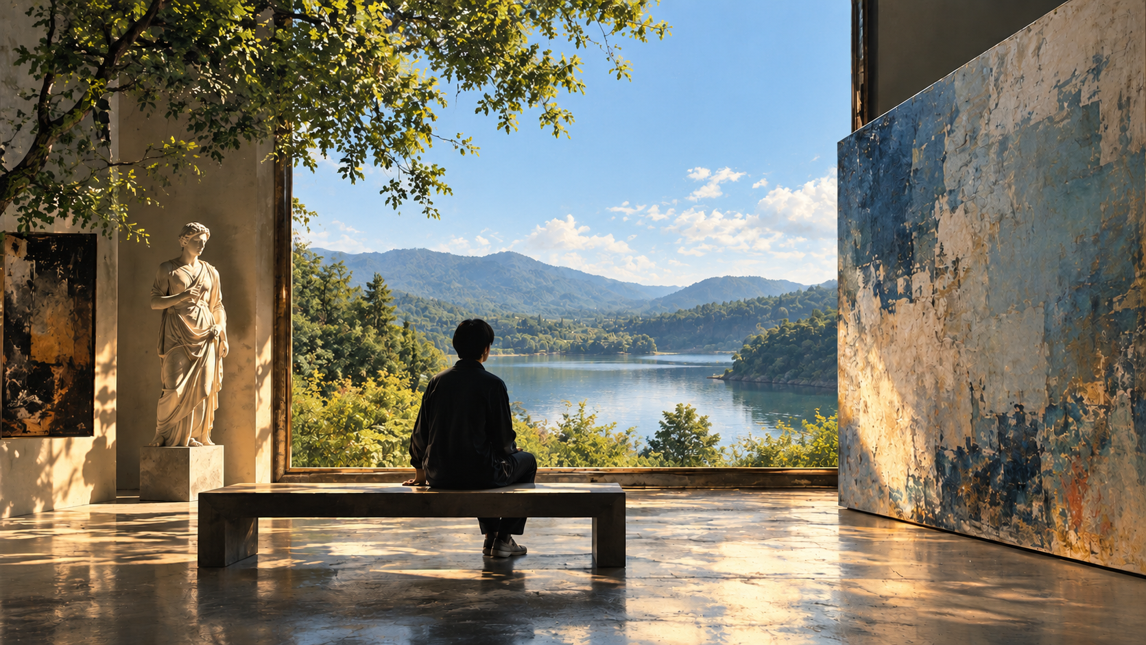 アートと自然が重なり合うイメージ|ARTZUKAN「アートとは何か」