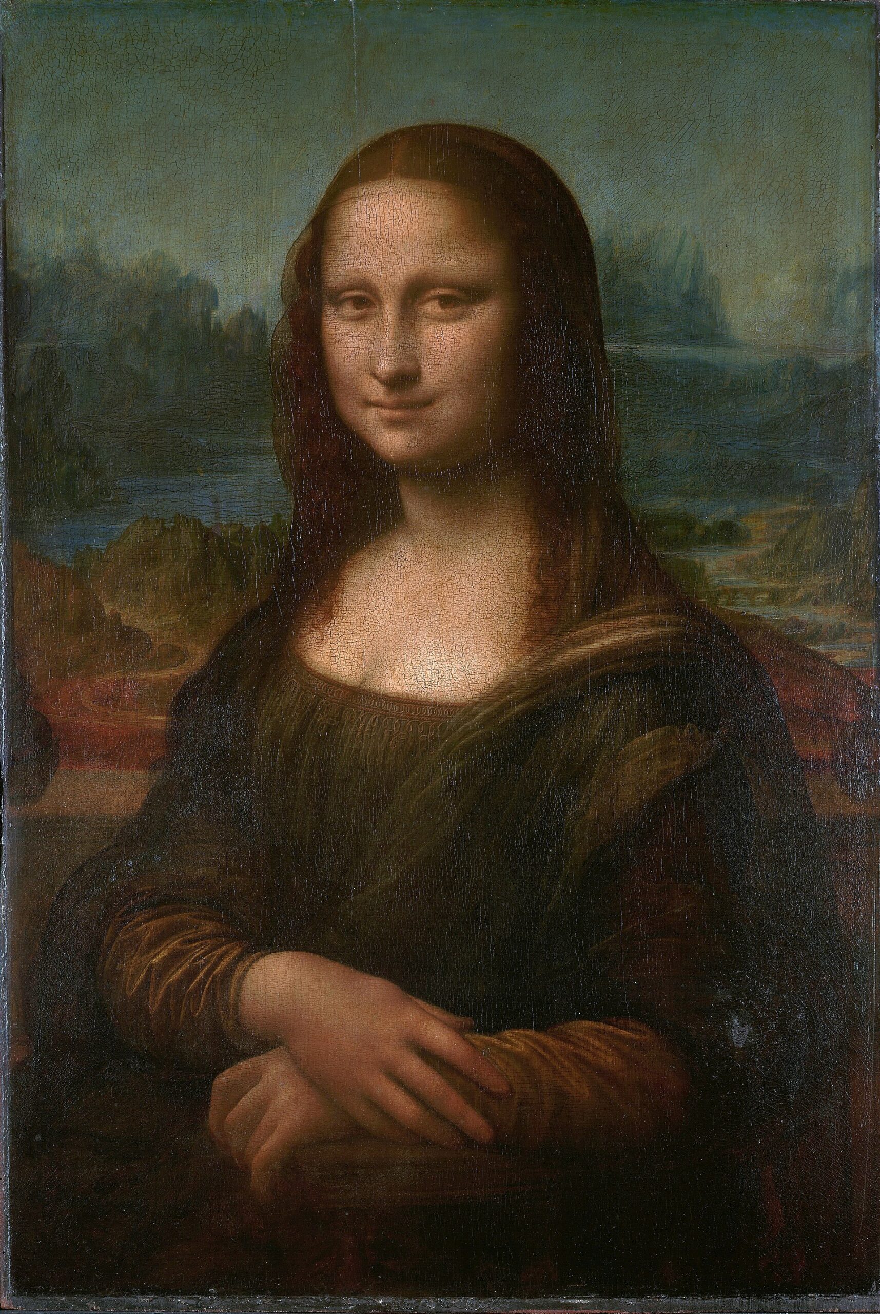 ダ・ヴィンチ モナ・リザ ルーヴル美術館蔵