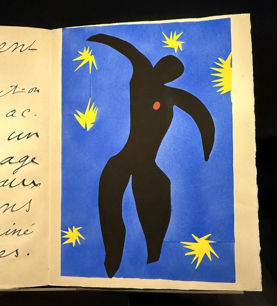 アンリ・マティス『ジャズ』より イカロス 1947年