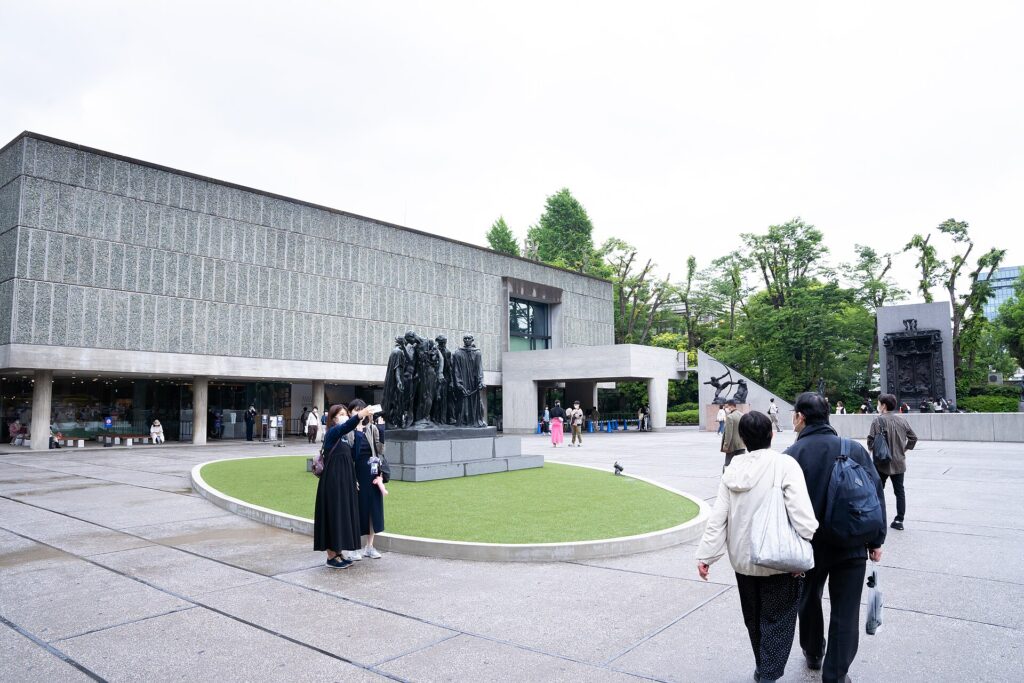 国立西洋美術館の外観（東京・上野）